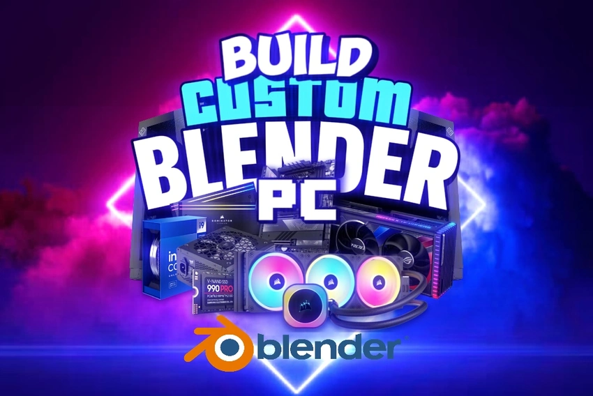 Build Custom Budget Blender Pc WeMTC