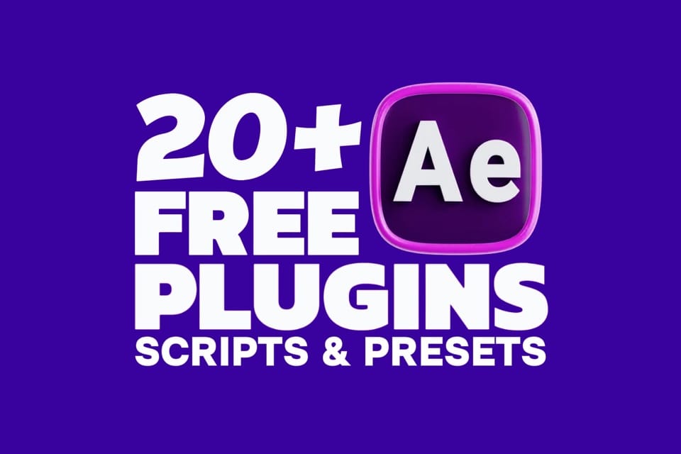 20+ Free After Effects Plugins By We MTC