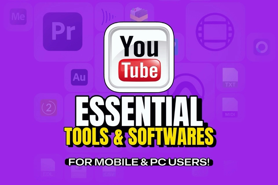 Youtube essential tools and softwares for youtubers Wemtc