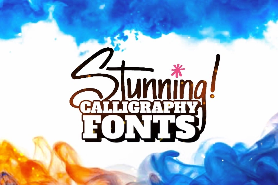 15+ Stunning Free Calligraphy Fonts for Creative Projects wemtc