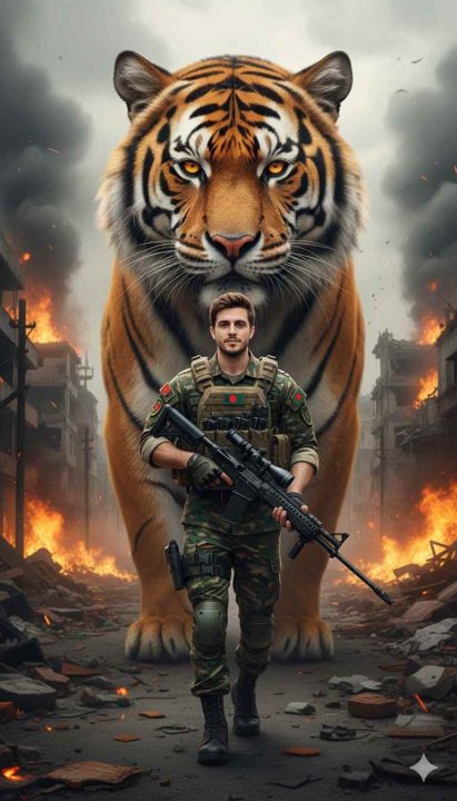 Bangladesh Soldier Gemini Ai Prompt