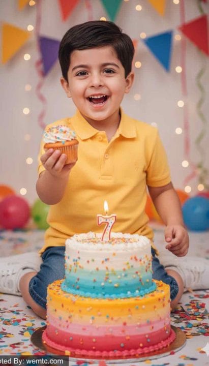 Birthday Cake Studio Gemini Prompt wemtc