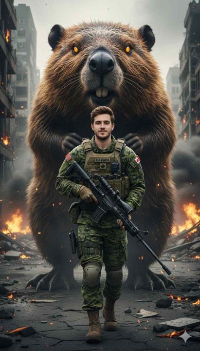 Canada Soldier Gemini Ai Prompt