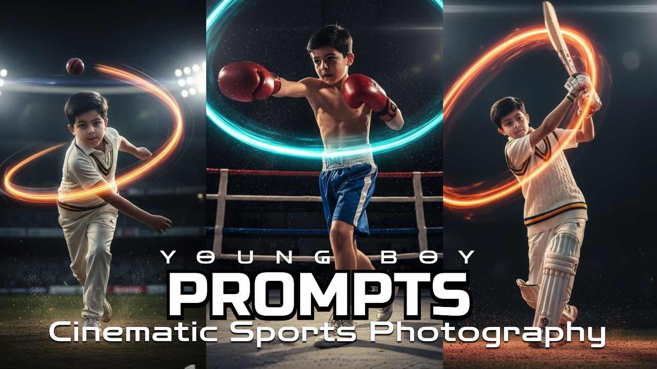 Cinematic Sports Photography Prompts for Gemini Nano Banana