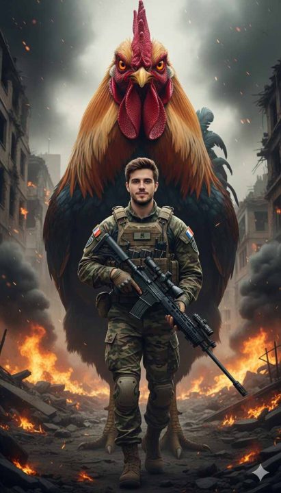 France Soldier Gemini Ai Prompt