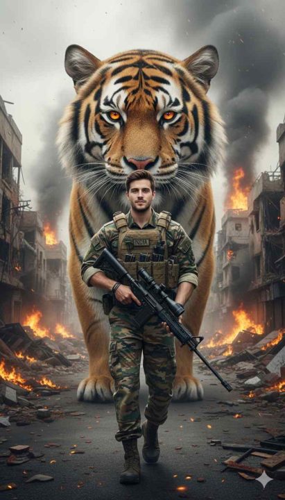 India Soldier Gemini Ai Prompt