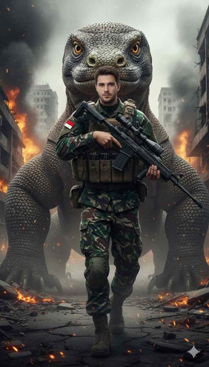 Indonesia Soldier Gemini Ai Prompt