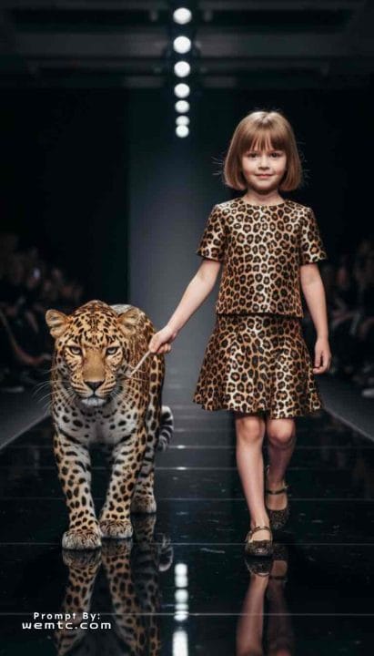 Leopard Luxe gemini nano banana prompts