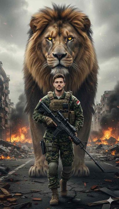 Singapore Soldier Gemini Ai Prompt Wemtc