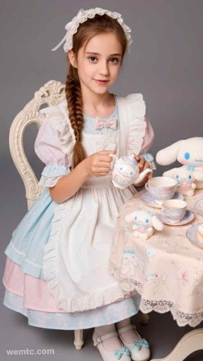 Tea Party Delight ai prompt for kids