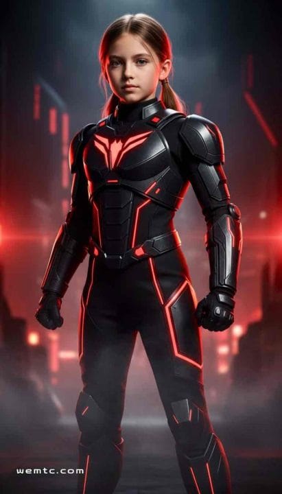 The TRON – futuristic prompts for kids