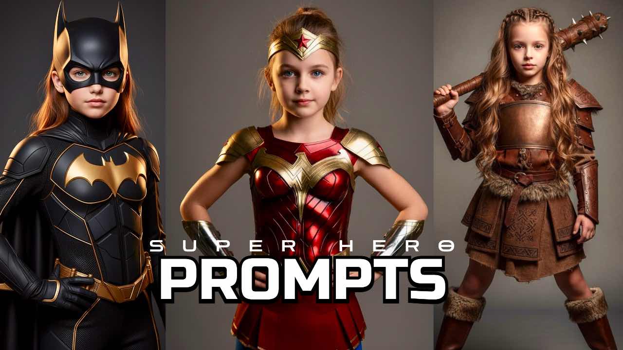Top 10 Google Gemini Nano Banana Prompts for Superhero Girls